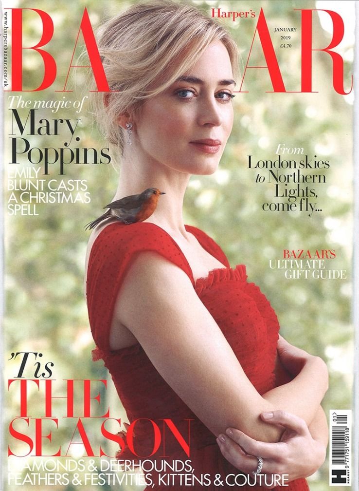 Harper's Bazaar magazine cover